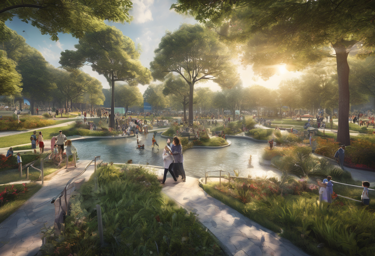 Фотоотчет с открытия парка